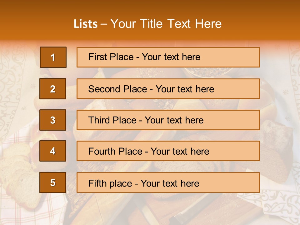 Group Crispy Baguette PowerPoint Template