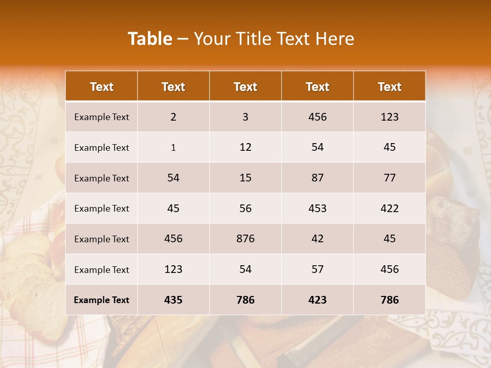Group Crispy Baguette PowerPoint Template
