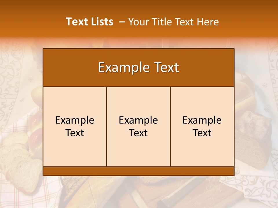 Group Crispy Baguette PowerPoint Template