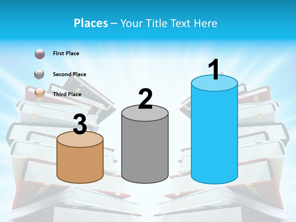 Object Textbook Literature PowerPoint Template
