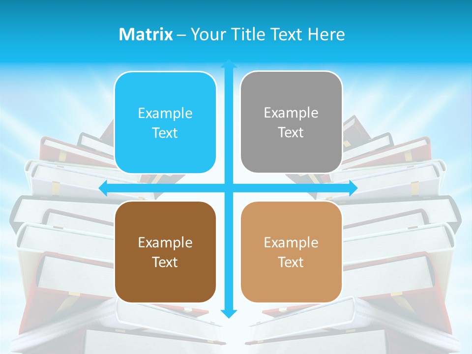 Object Textbook Literature PowerPoint Template
