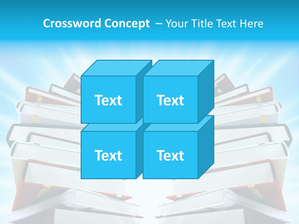Object Textbook Literature PowerPoint Template