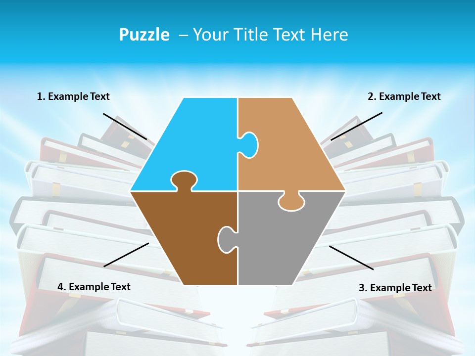 Object Textbook Literature PowerPoint Template