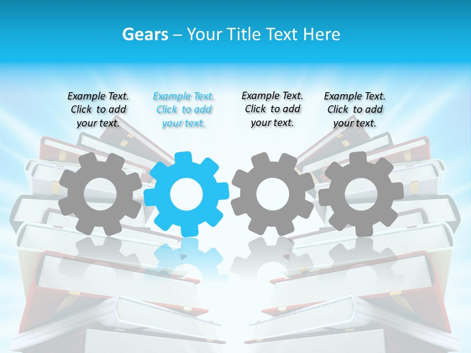 Object Textbook Literature PowerPoint Template