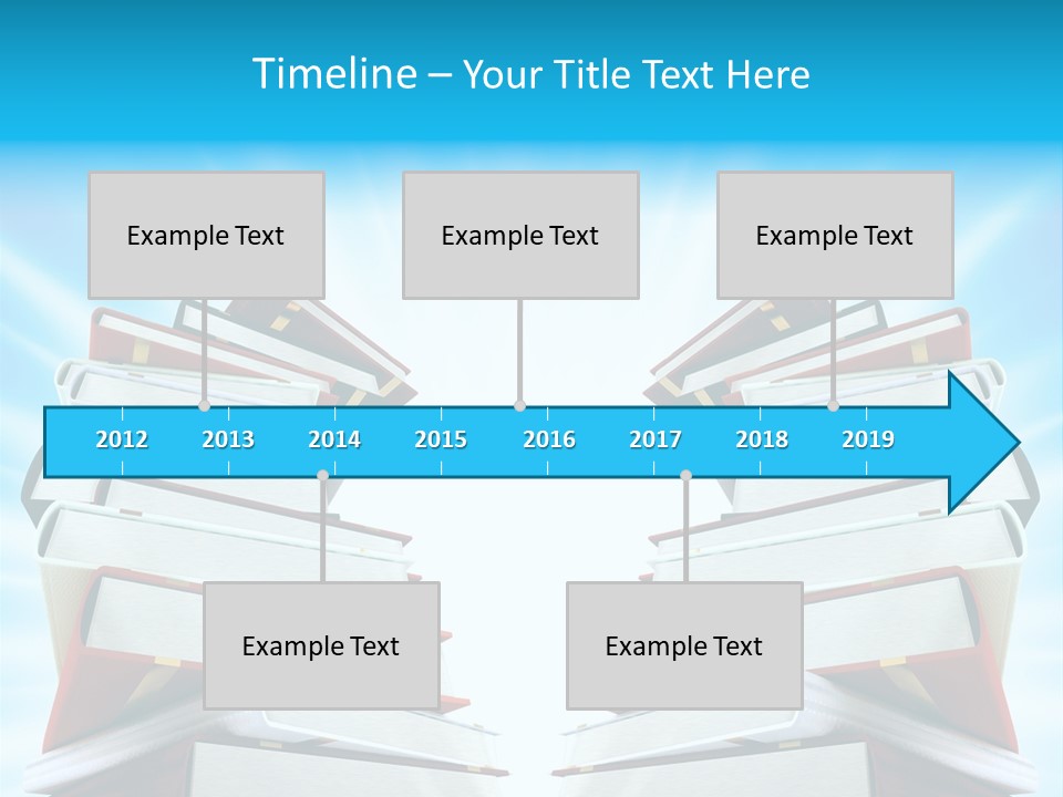 Object Textbook Literature PowerPoint Template