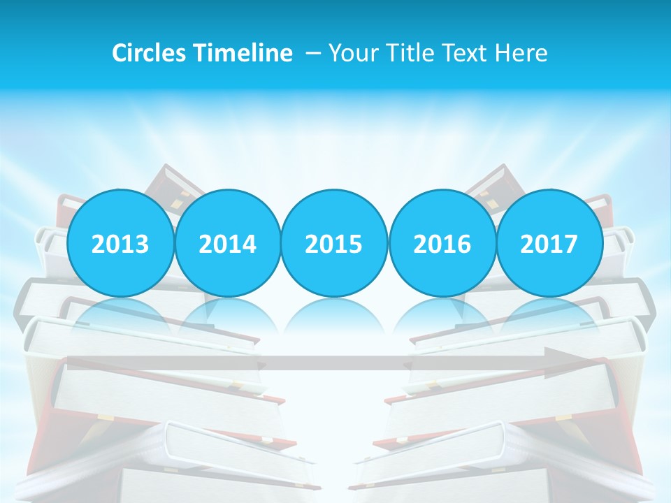 Object Textbook Literature PowerPoint Template