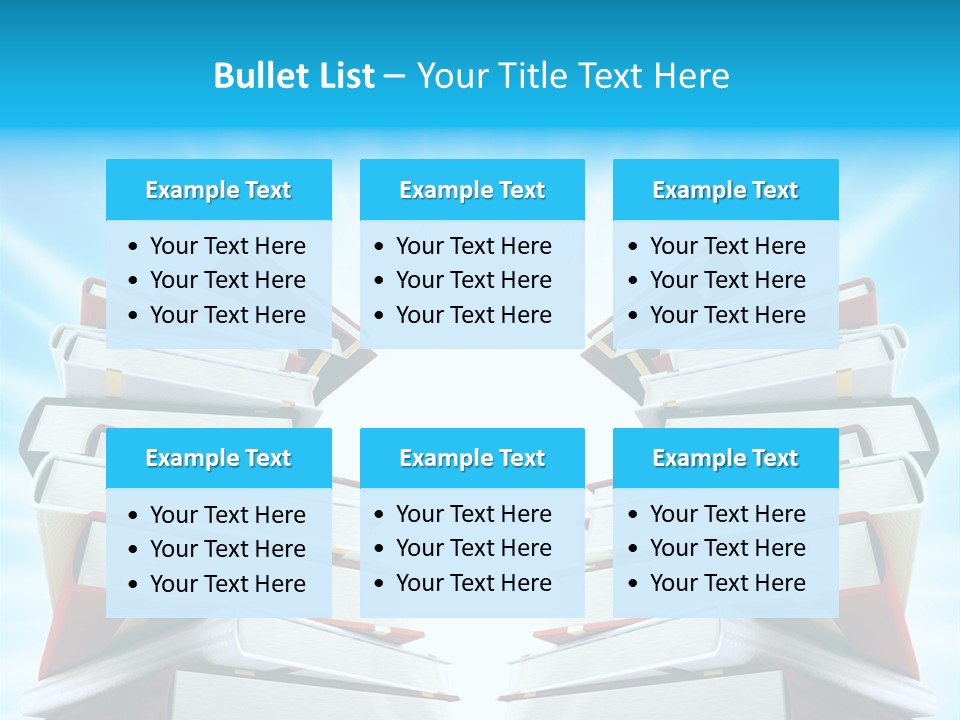 Object Textbook Literature PowerPoint Template
