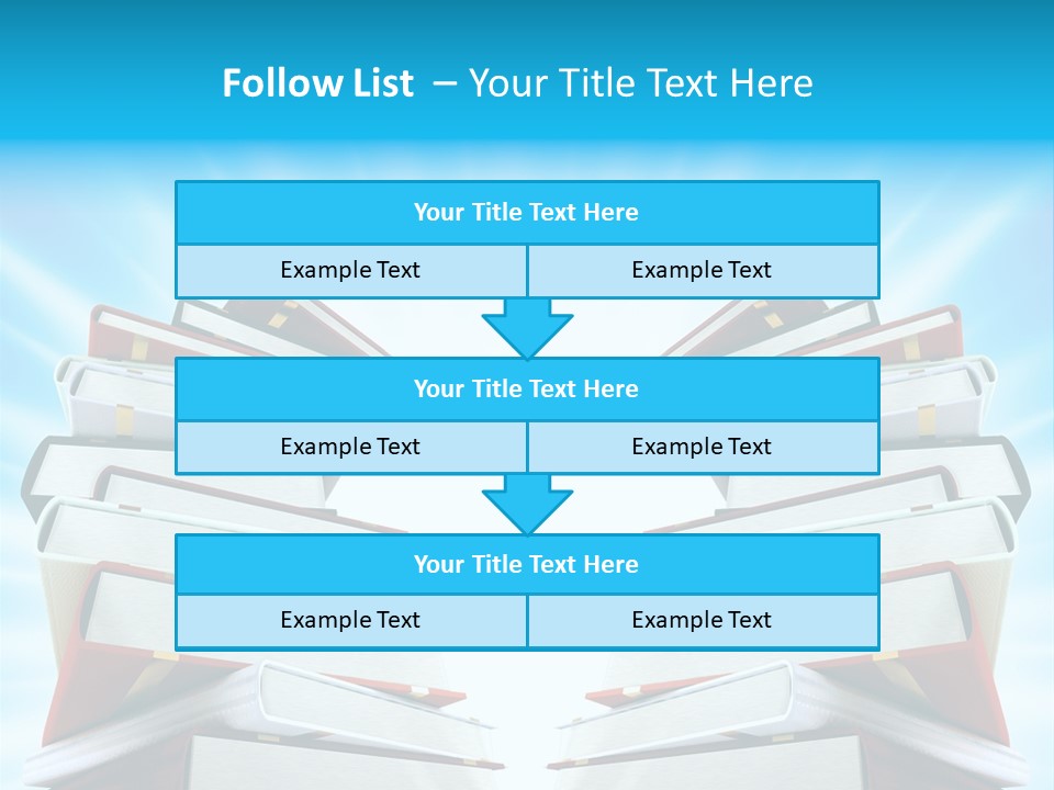 Object Textbook Literature PowerPoint Template