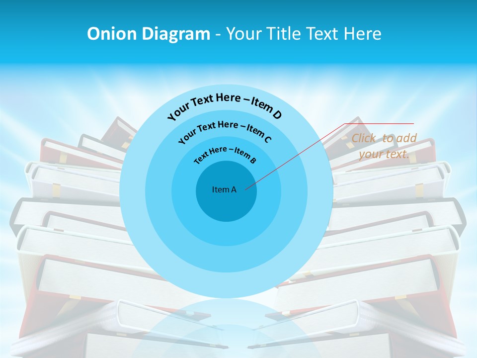 Object Textbook Literature PowerPoint Template