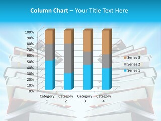 Object Textbook Literature PowerPoint Template