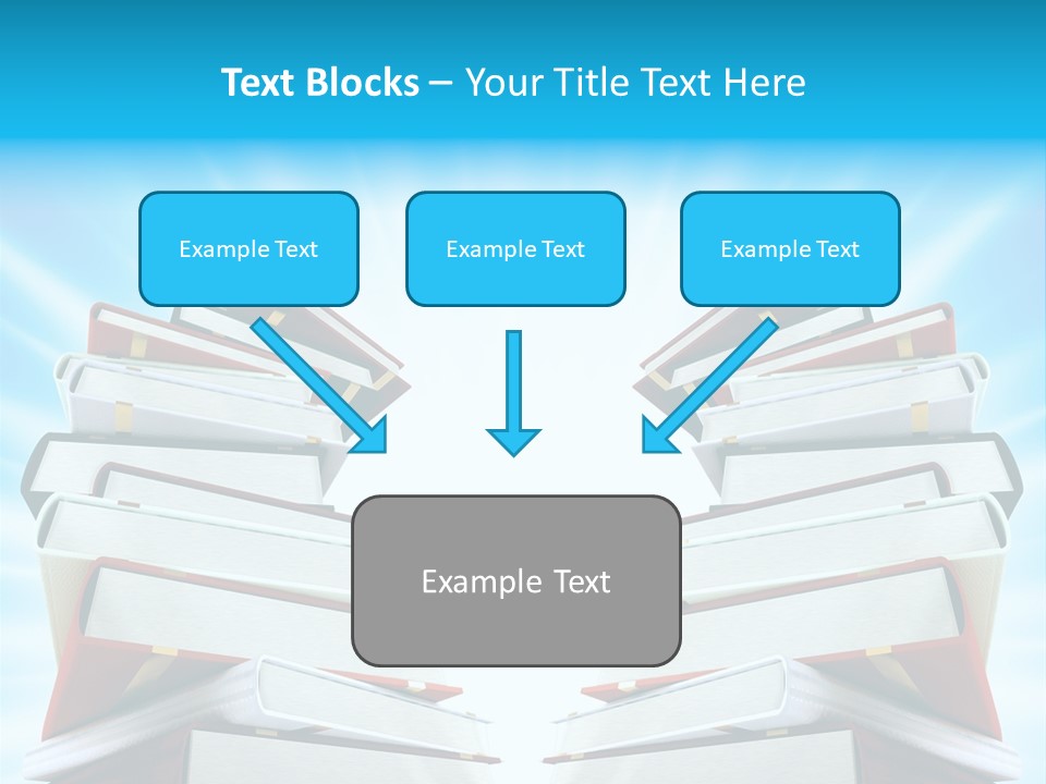 Object Textbook Literature PowerPoint Template