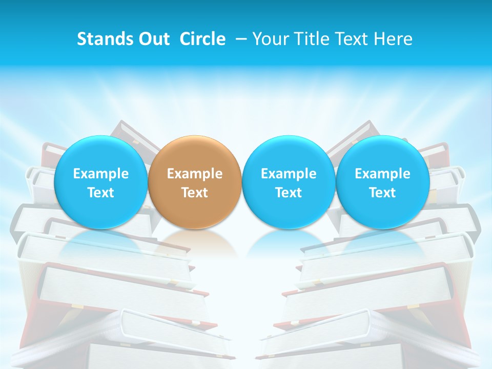 Object Textbook Literature PowerPoint Template