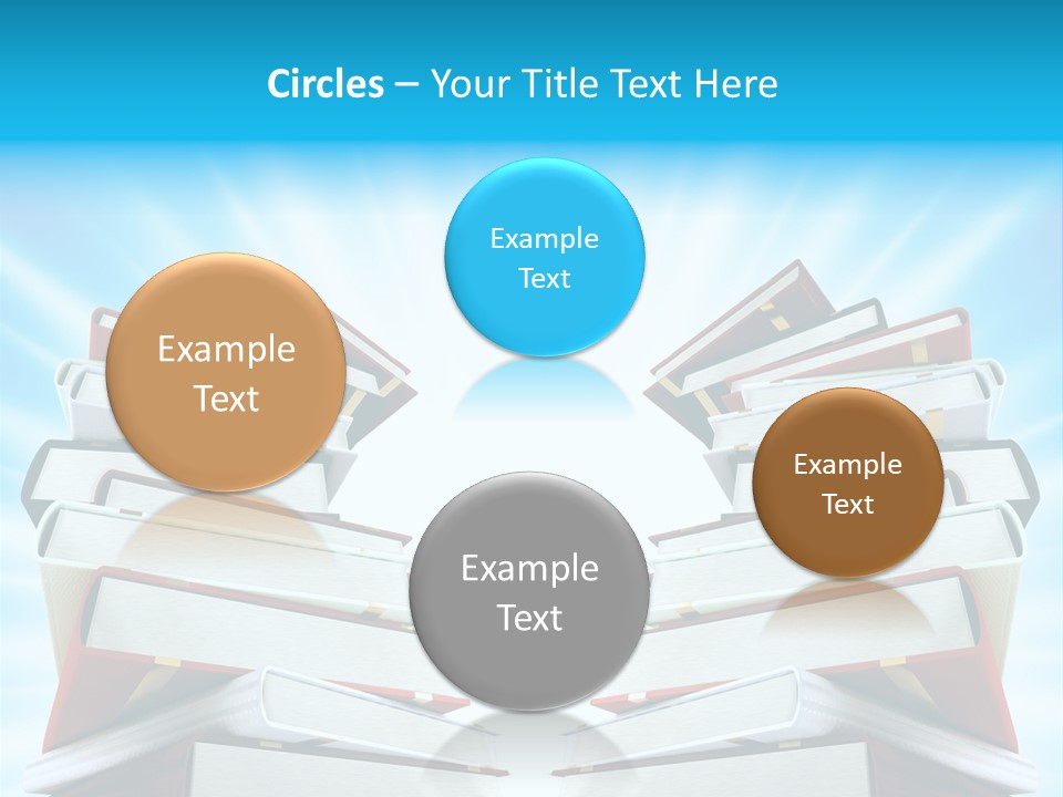 Object Textbook Literature PowerPoint Template