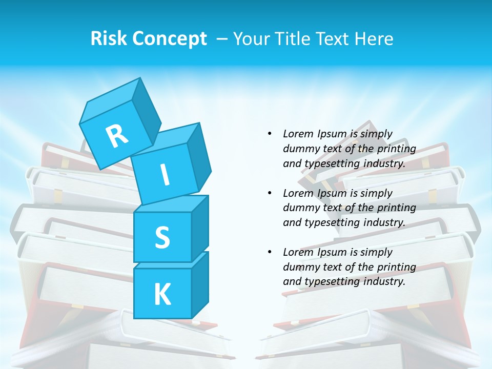 Object Textbook Literature PowerPoint Template