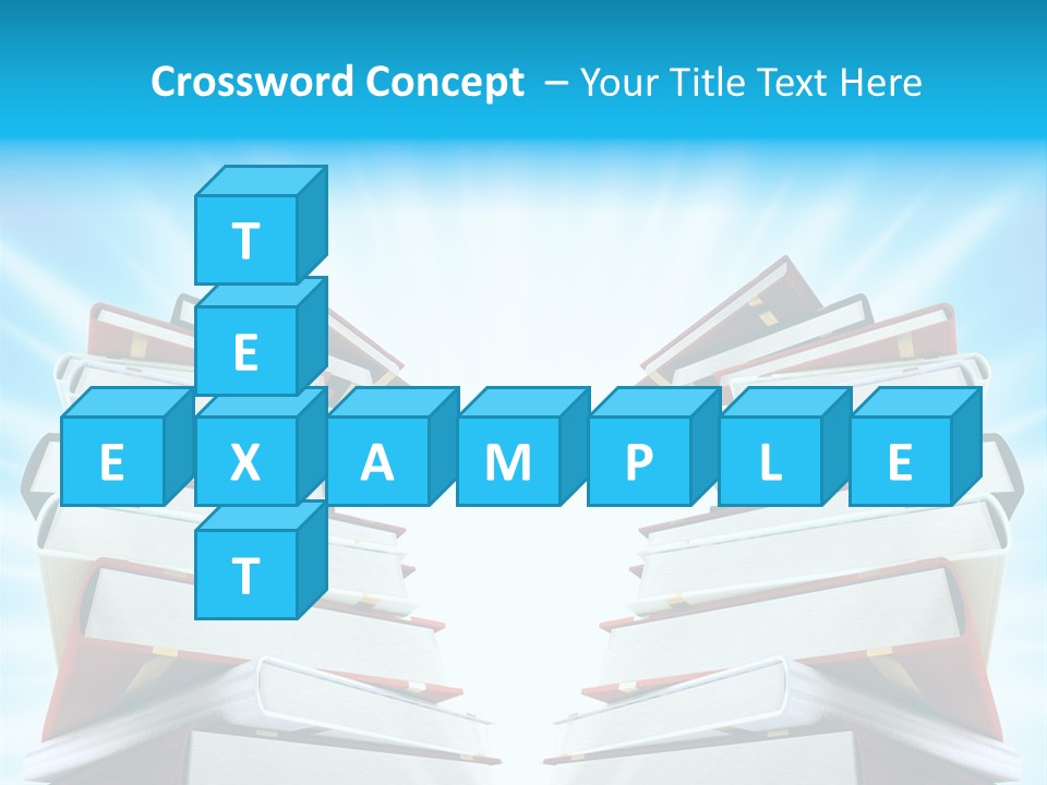 Object Textbook Literature PowerPoint Template