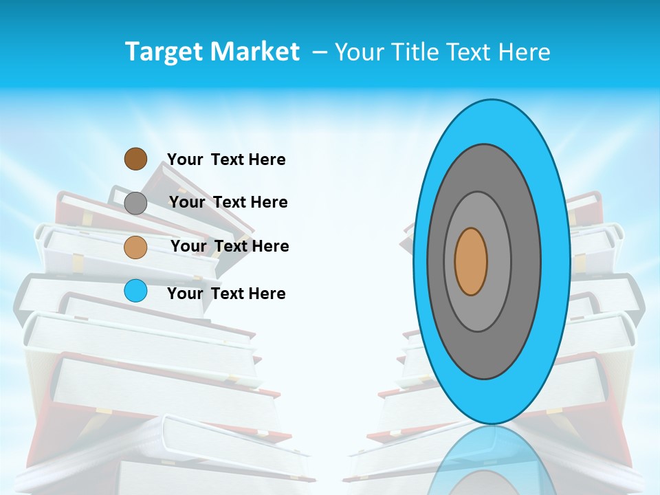 Object Textbook Literature PowerPoint Template