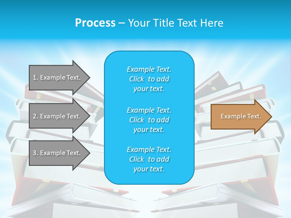 Object Textbook Literature PowerPoint Template