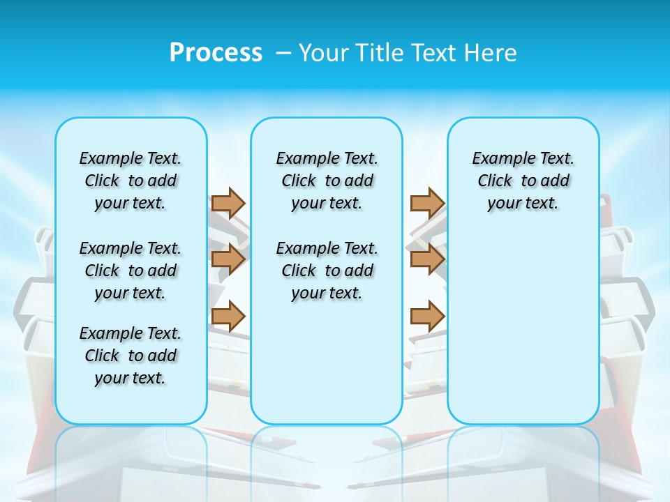 Object Textbook Literature PowerPoint Template