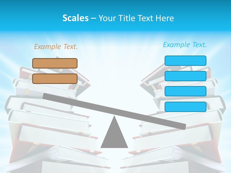 Object Textbook Literature PowerPoint Template