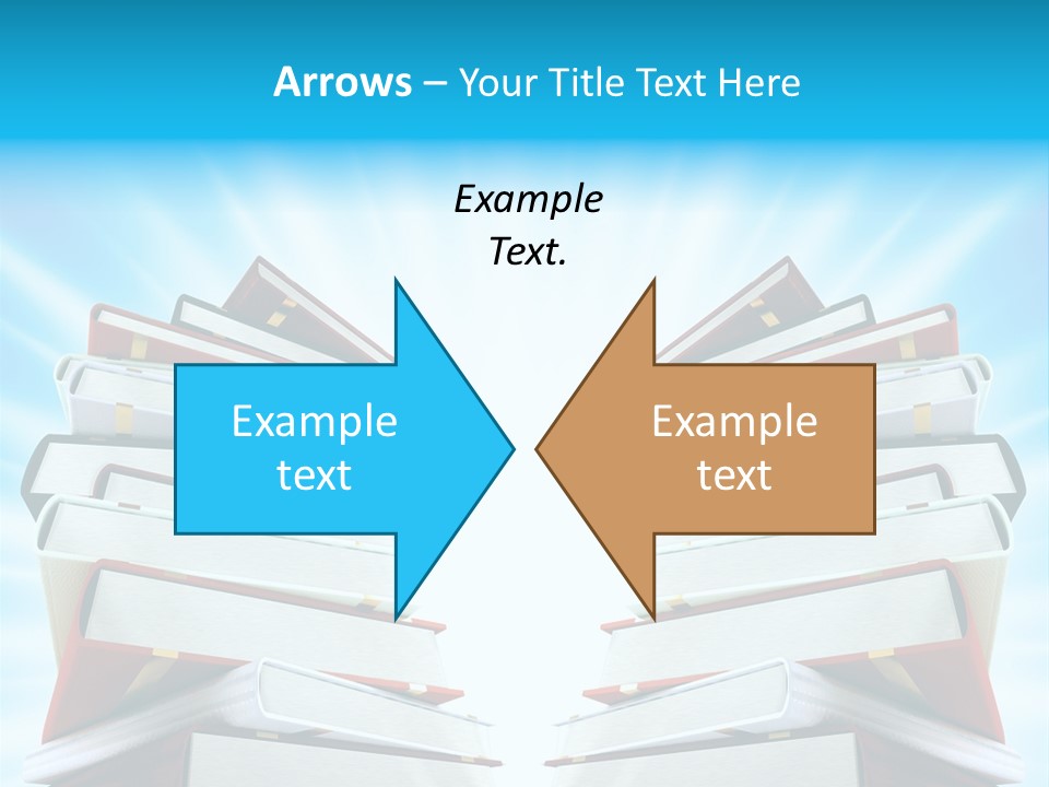 Object Textbook Literature PowerPoint Template