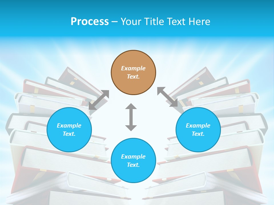 Object Textbook Literature PowerPoint Template