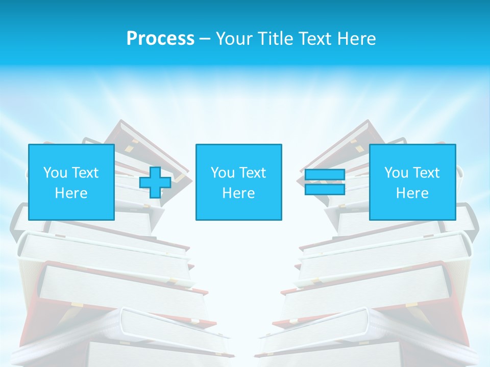 Object Textbook Literature PowerPoint Template