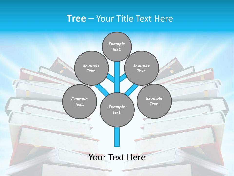 Object Textbook Literature PowerPoint Template