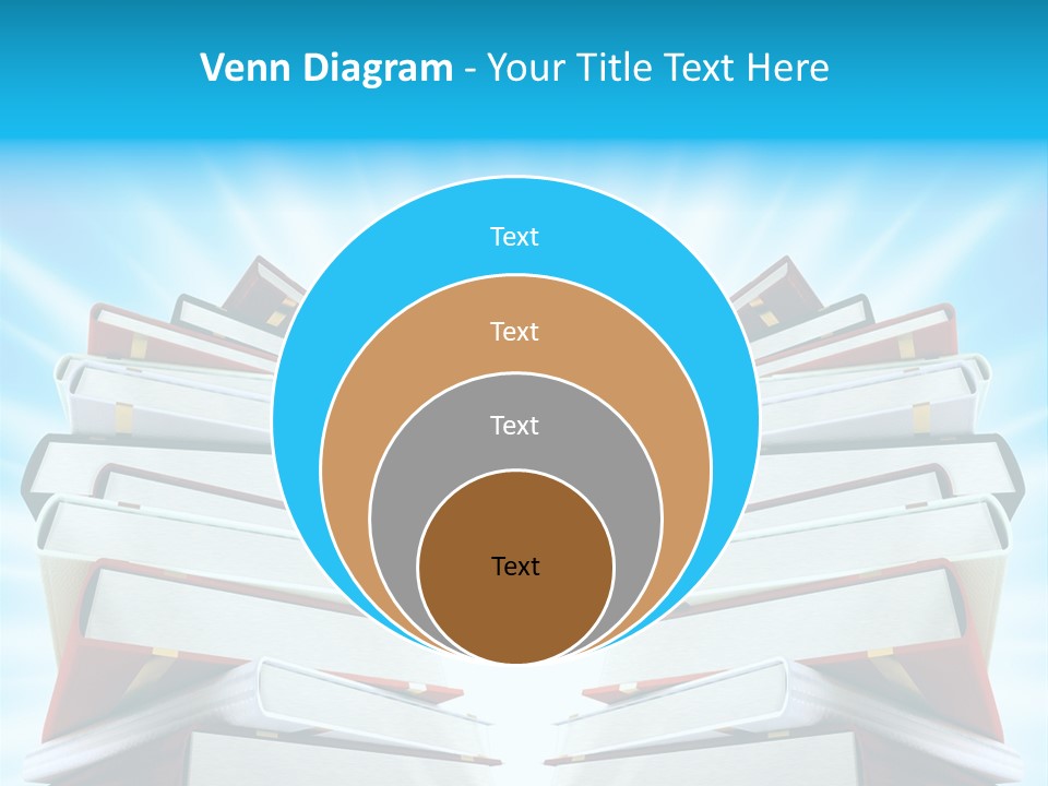 Object Textbook Literature PowerPoint Template