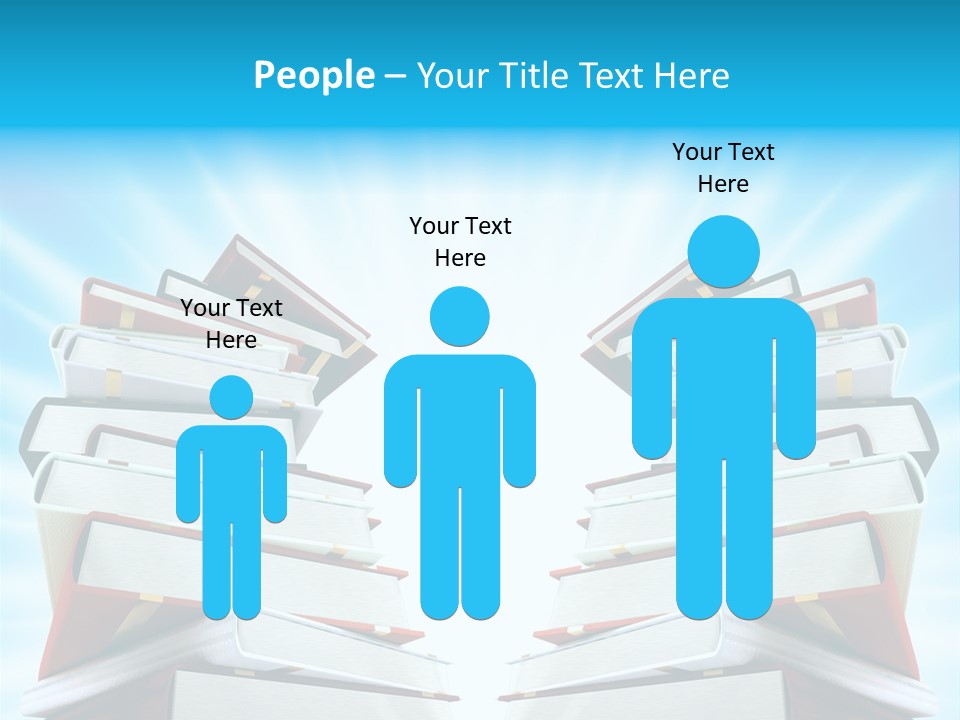 Object Textbook Literature PowerPoint Template