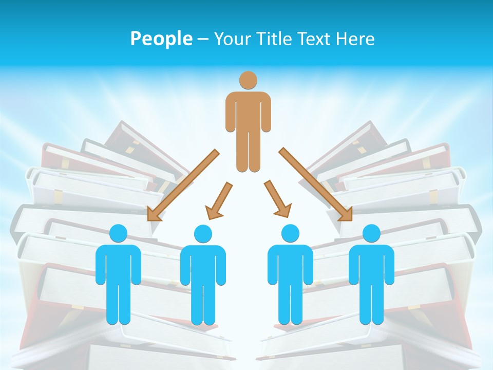 Object Textbook Literature PowerPoint Template