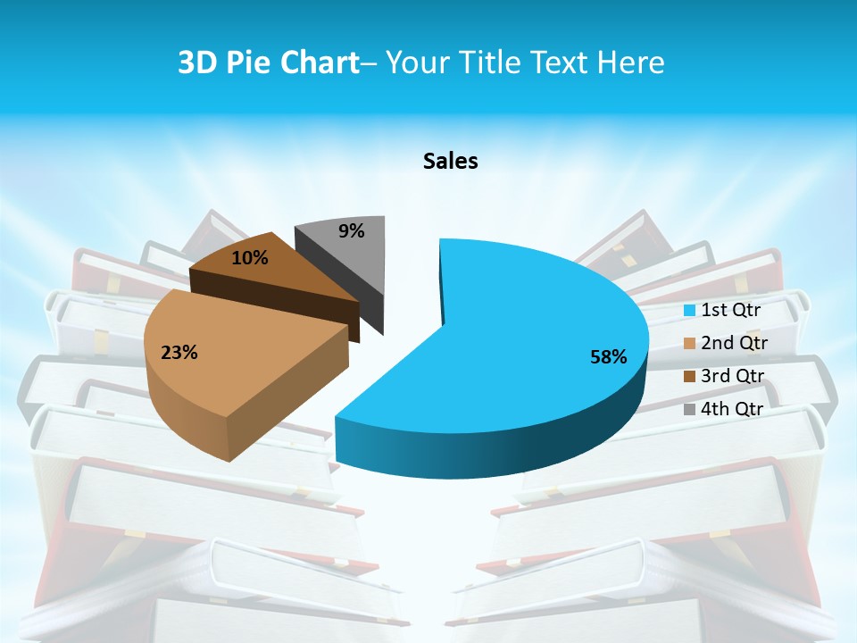 Object Textbook Literature PowerPoint Template