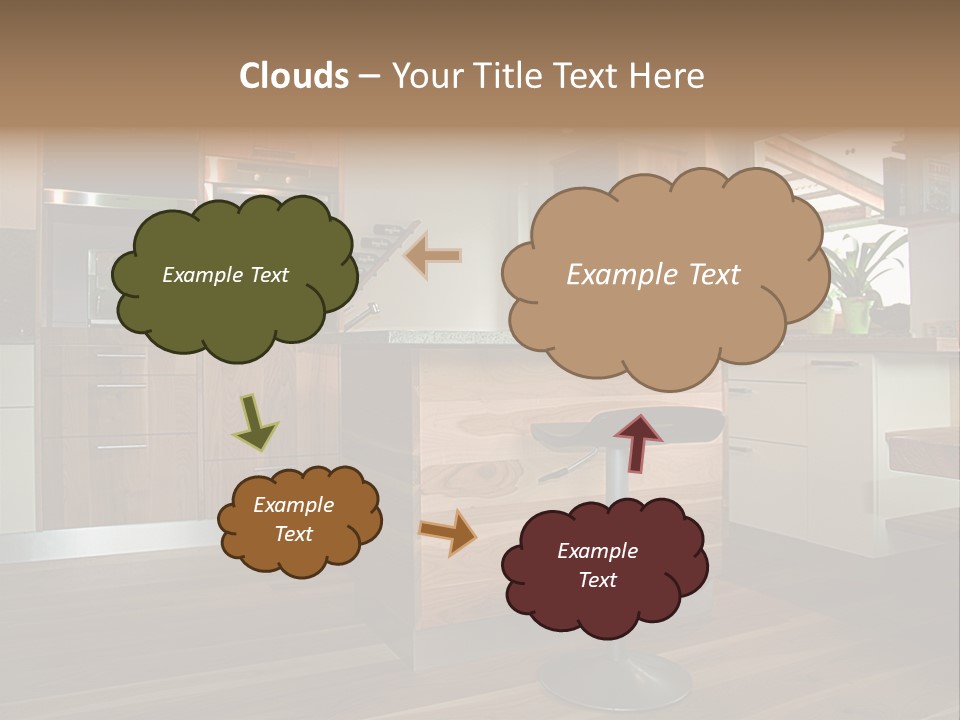 Live Cuisine Chair PowerPoint Template