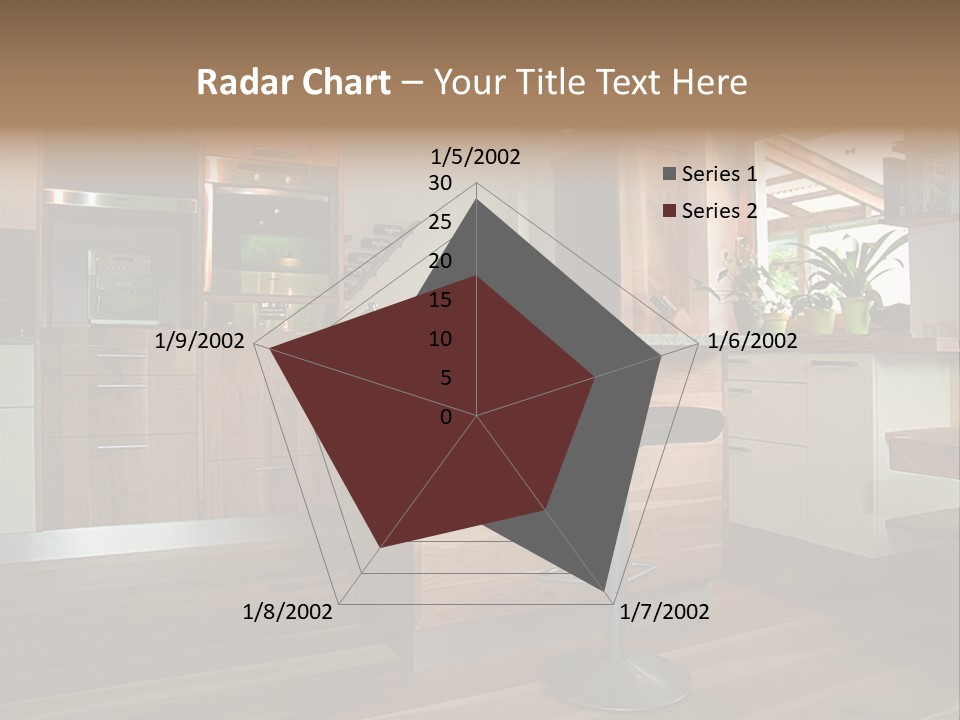 Live Cuisine Chair PowerPoint Template