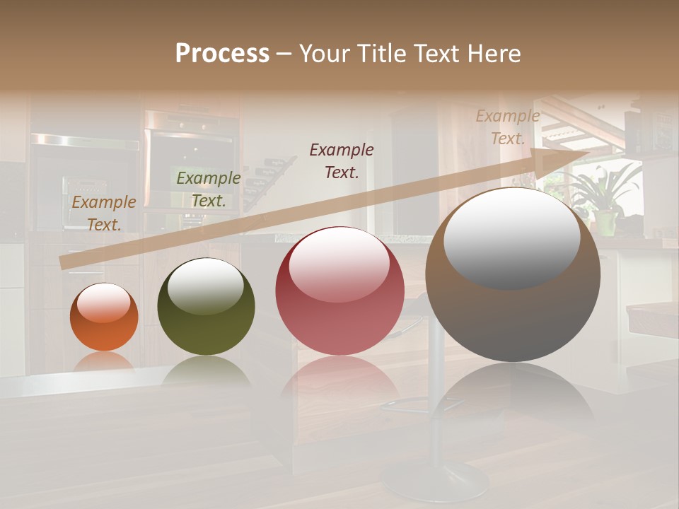 Live Cuisine Chair PowerPoint Template