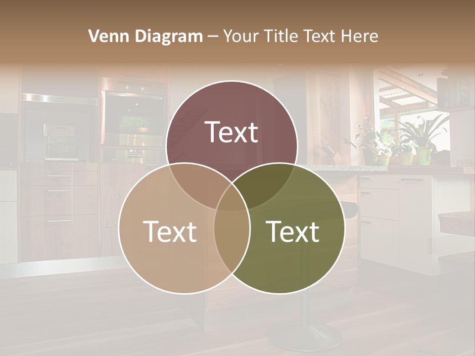 Live Cuisine Chair PowerPoint Template