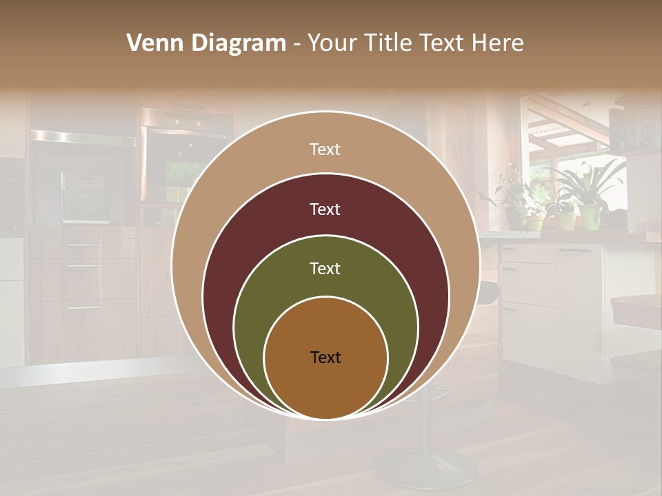 Live Cuisine Chair PowerPoint Template