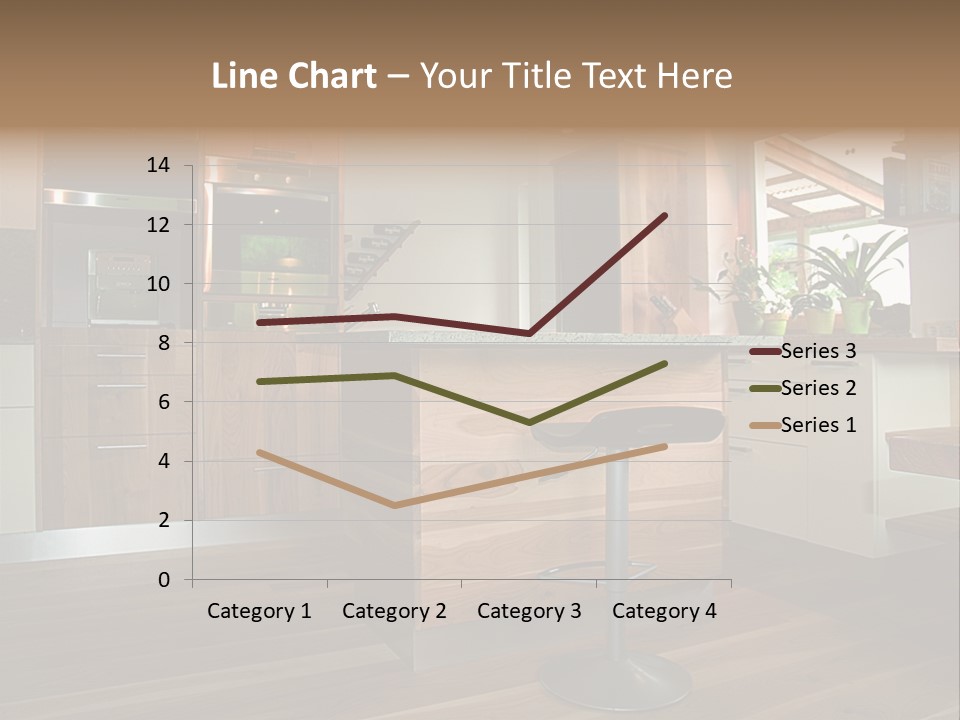 Live Cuisine Chair PowerPoint Template