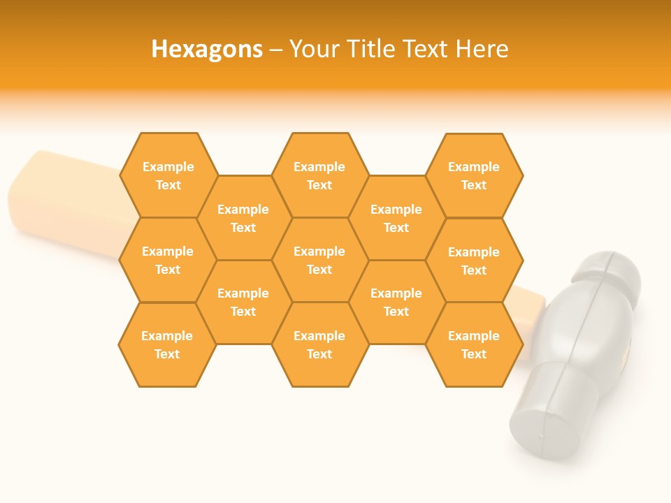 White Object Workshop PowerPoint Template