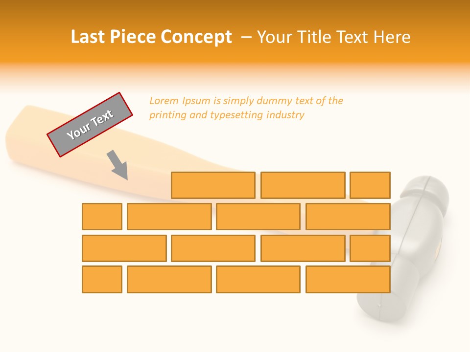 White Object Workshop PowerPoint Template