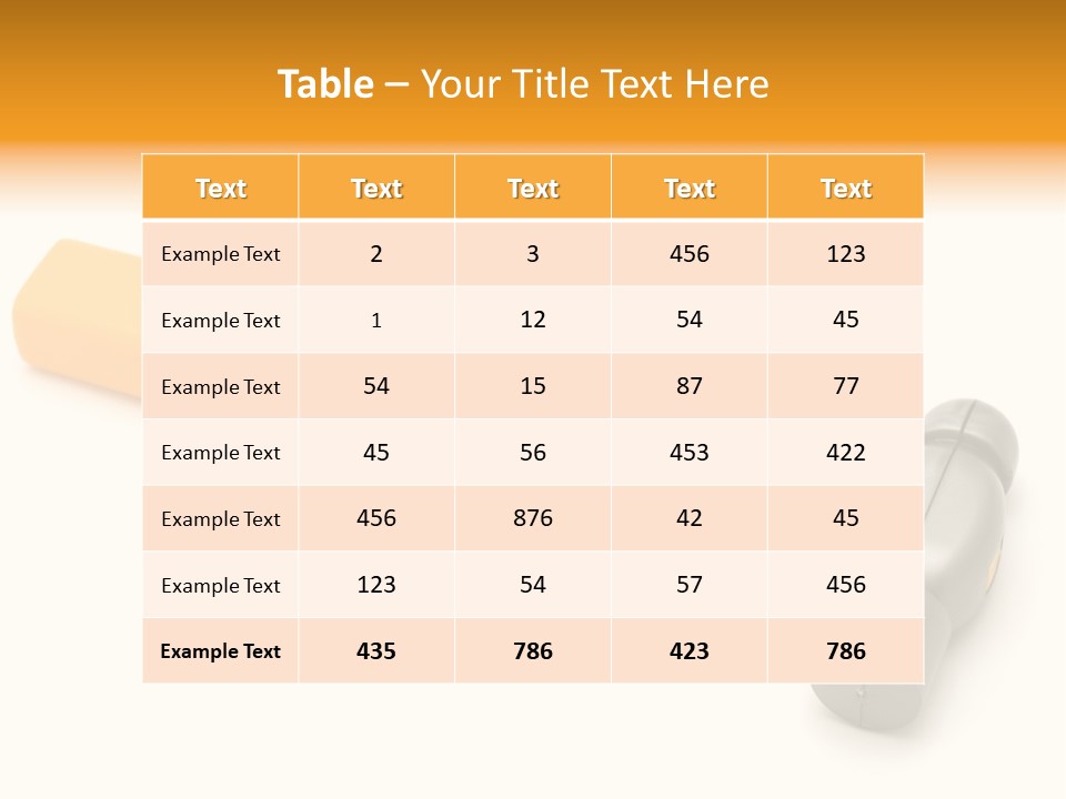 White Object Workshop PowerPoint Template