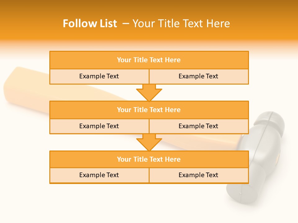 White Object Workshop PowerPoint Template