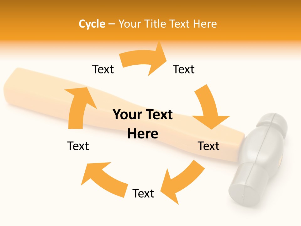 White Object Workshop PowerPoint Template