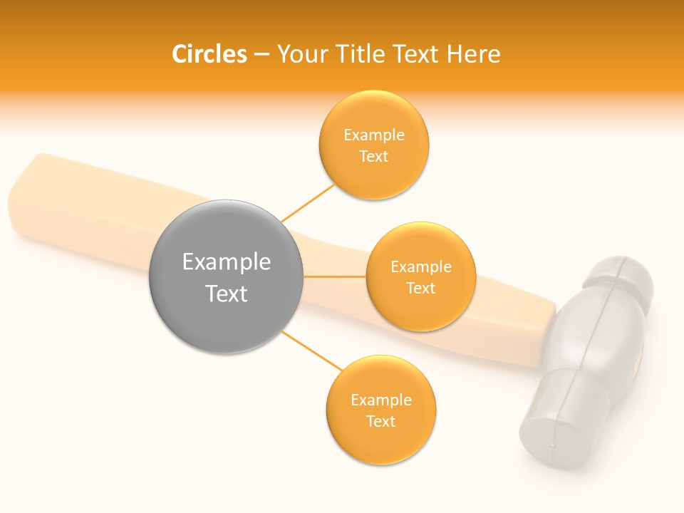 White Object Workshop PowerPoint Template