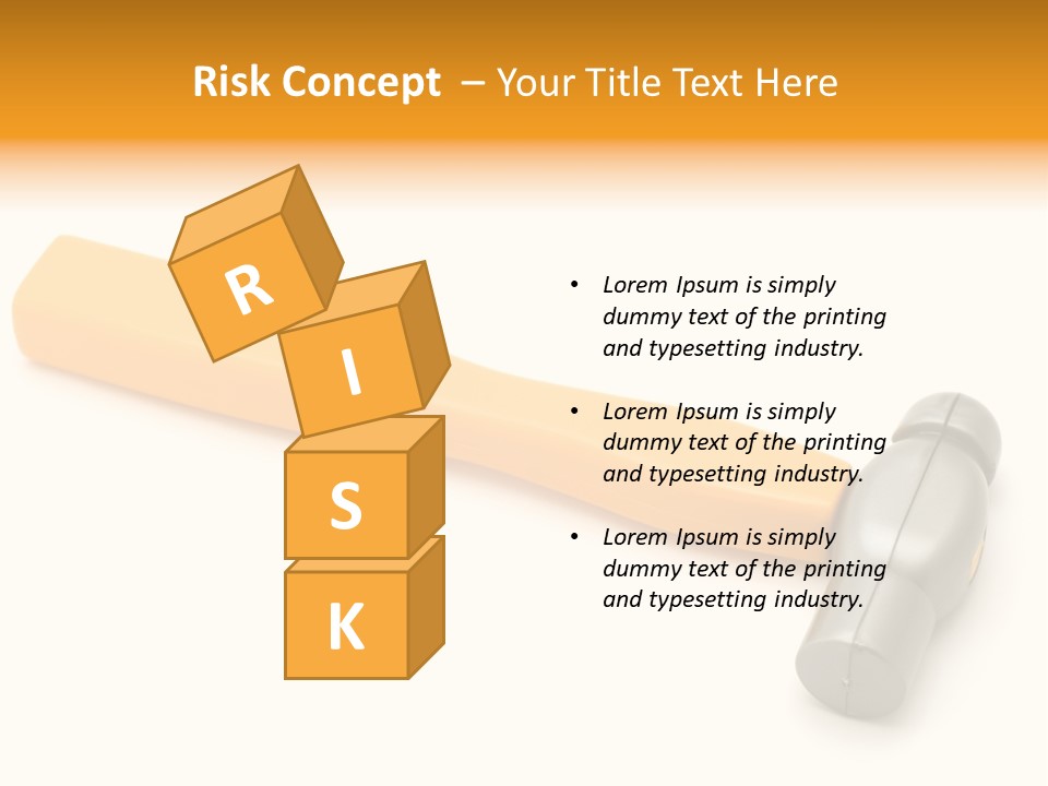 White Object Workshop PowerPoint Template