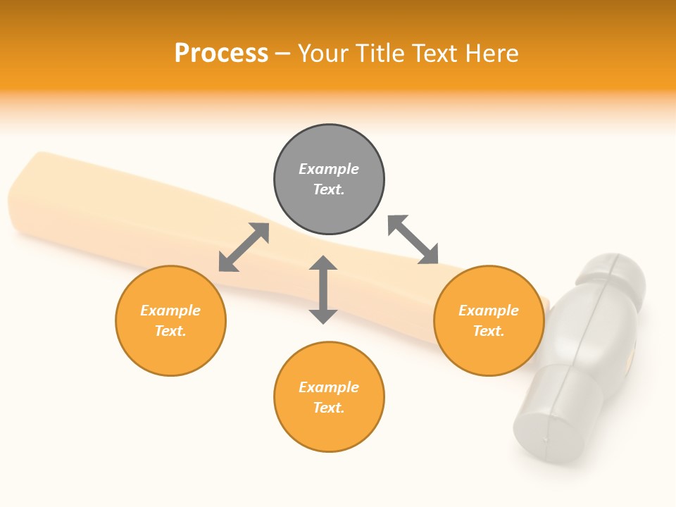 White Object Workshop PowerPoint Template