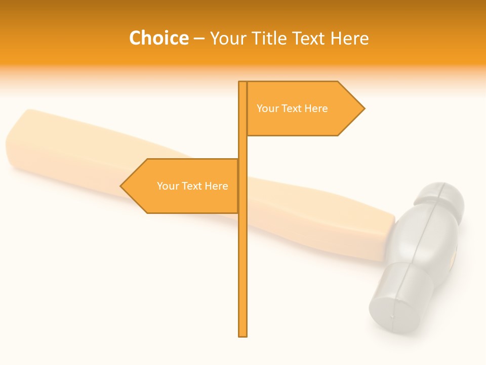 White Object Workshop PowerPoint Template