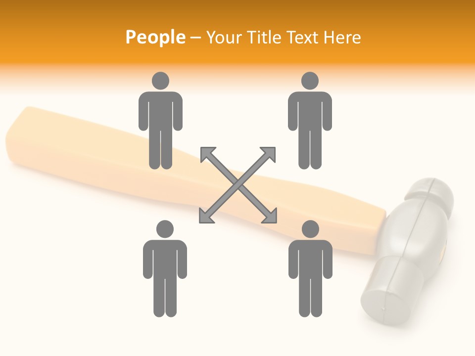 White Object Workshop PowerPoint Template