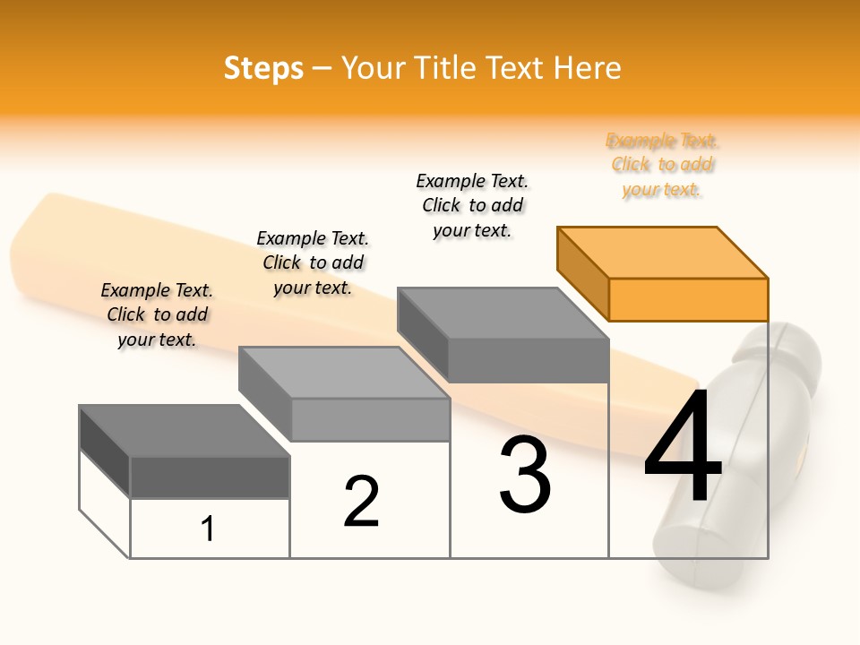 White Object Workshop PowerPoint Template