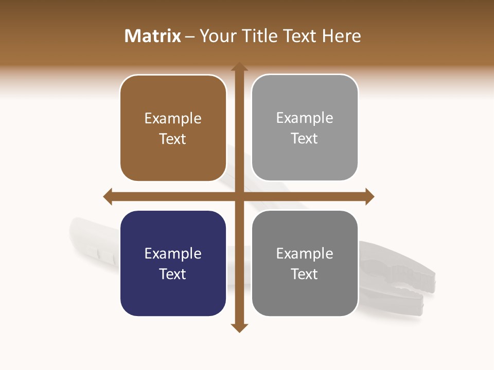 Plier White Hardware PowerPoint Template