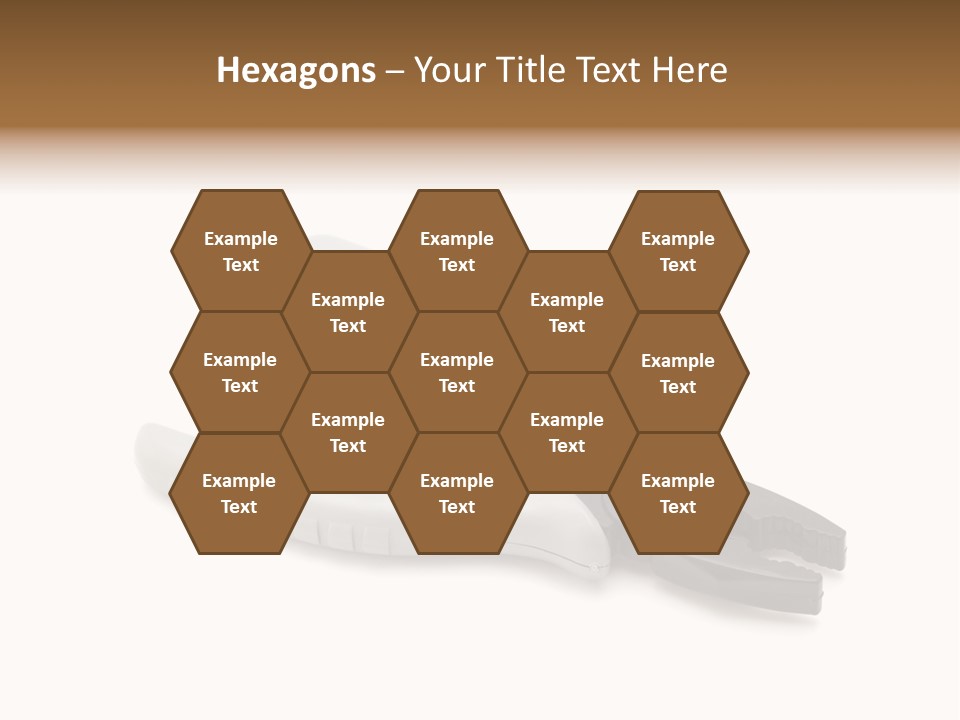 Plier White Hardware PowerPoint Template